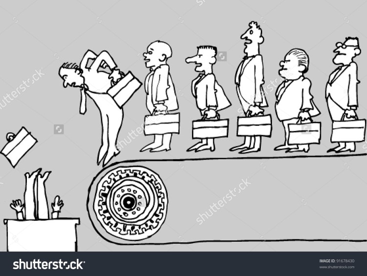 worker conveyor belt